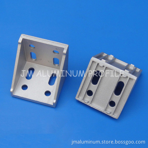 CNC DIY 6060 Corner Fitting 60X60 Home Decorative Angle Brackets Aluminum Profile Accessories Connector Gusset Plate